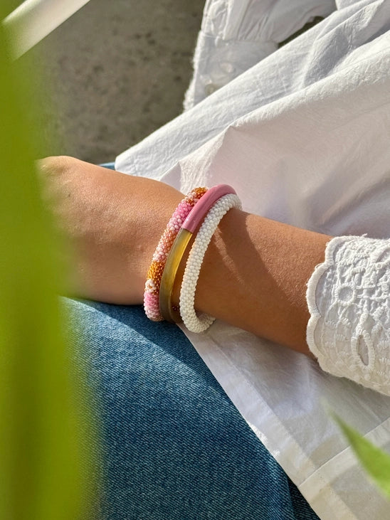 Pulsera NEPALÍ BLANCA