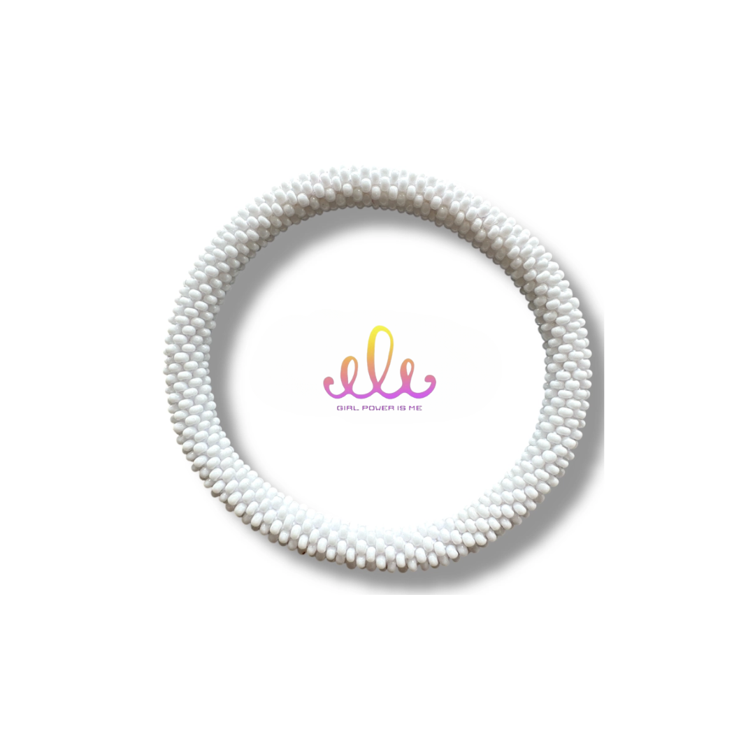 Pulsera NEPALÍ BLANCA